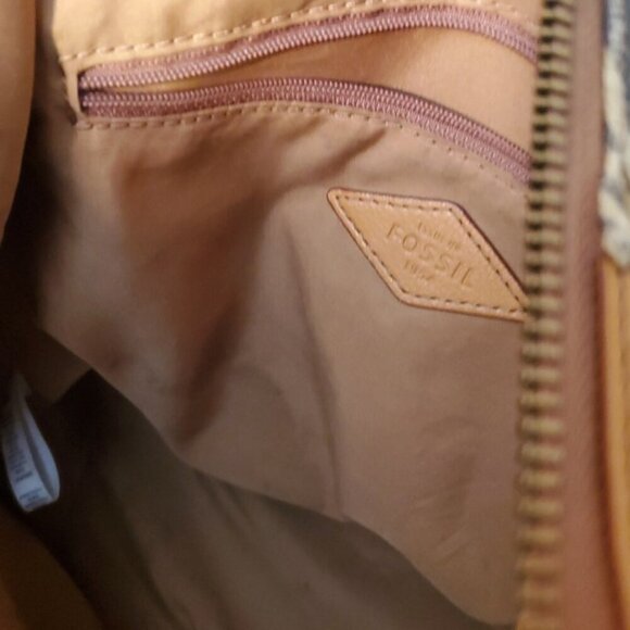 Fossil Women's Talia Crossbody bag Brown shoulder bag - Picture 8 of 9